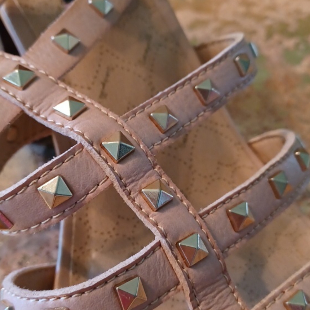 BETSEYVILLE STUDDED "NAVEAH" GLADIATOR SANDAL - Picture 5 of 14